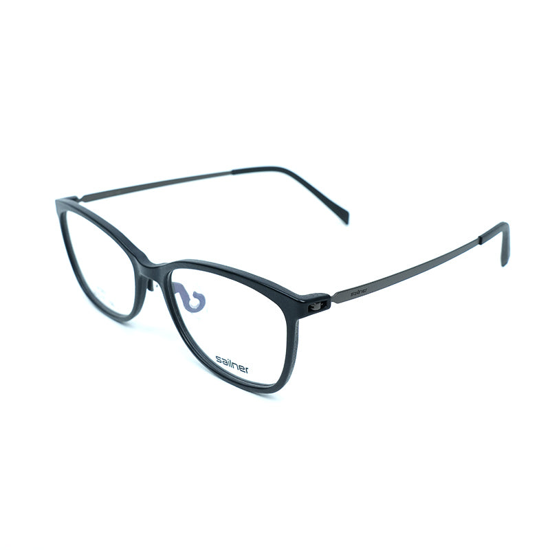 Navy Square 3D Printed Glasses