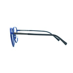 Standarded Blue 3D Printed Glasses