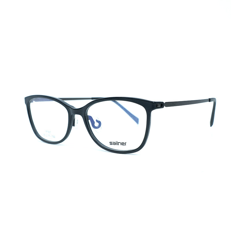Navy Square 3D Printed Glasses