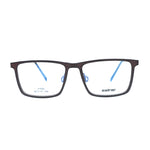 Dark Brown Square 3D Printed Glasses