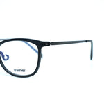 Navy Square 3D Printed Glasses