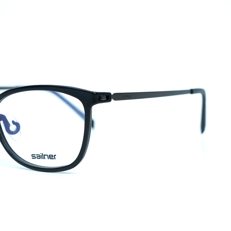 Navy Square 3D Printed Glasses