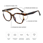 Butterfly Multi-color Glasses