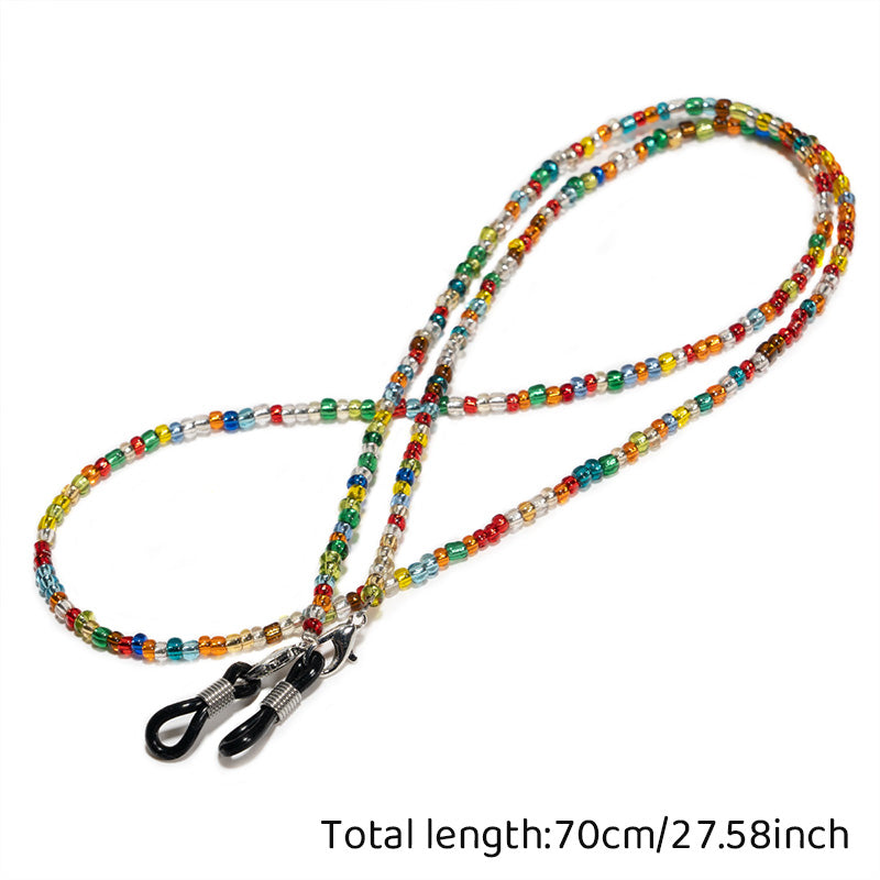 Lanyard  Chain Healing Crystal Beaded Sunglasses Chains