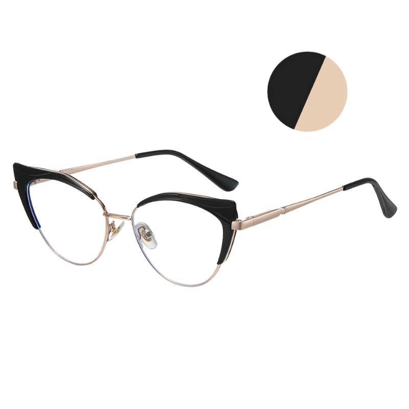 Metal Cat-eye Glasses