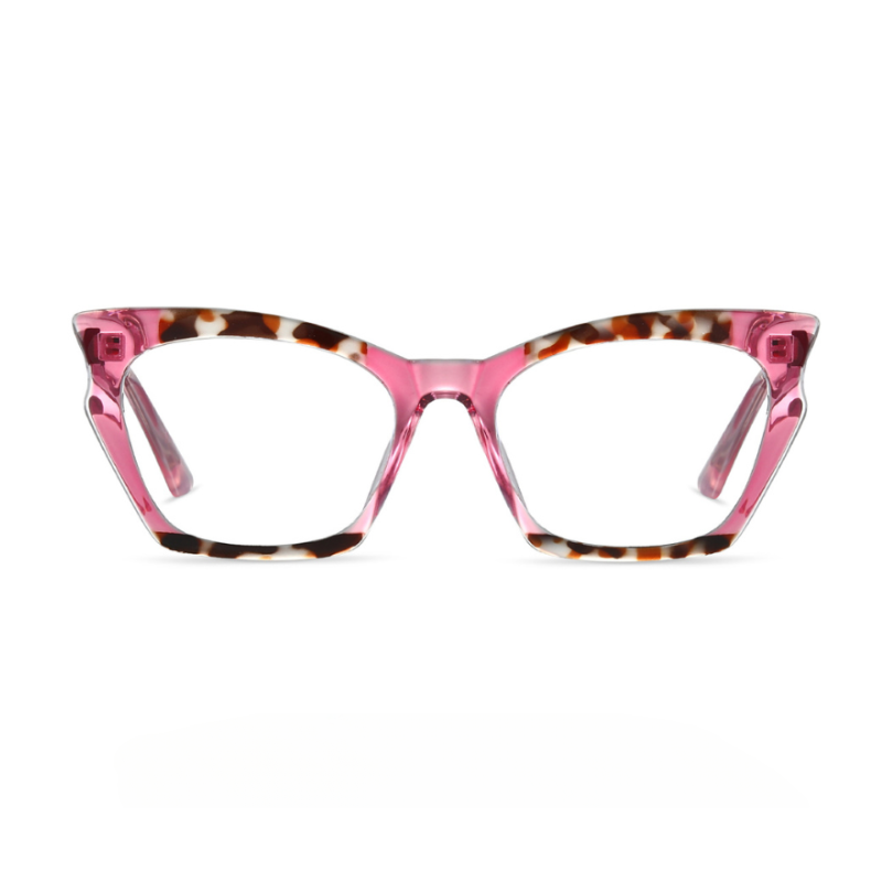 Multi-color Tortoiseshell Square Glasses