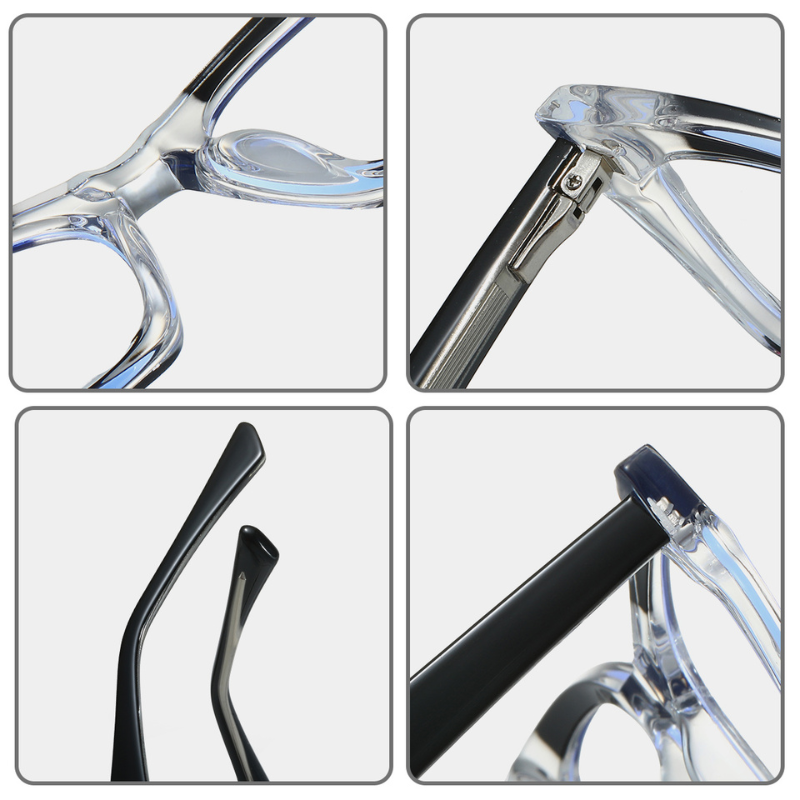 Multi-color Tortoiseshell Square Glasses