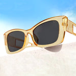 Orange Square Sunglasses