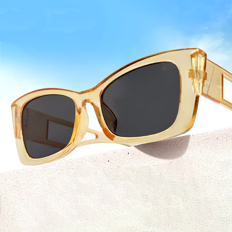 Orange Square Sunglasses