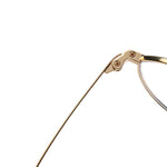 Square Rose Gold Blue Light Eyeglasses