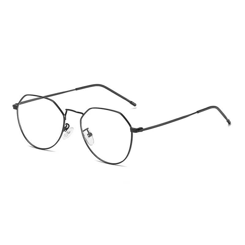 Square Rose Gold Blue Light Eyeglasses