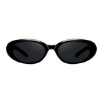 Black Cat-Eye Sunglasses